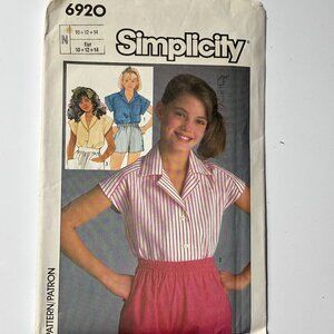 Simplicity pattern 6920